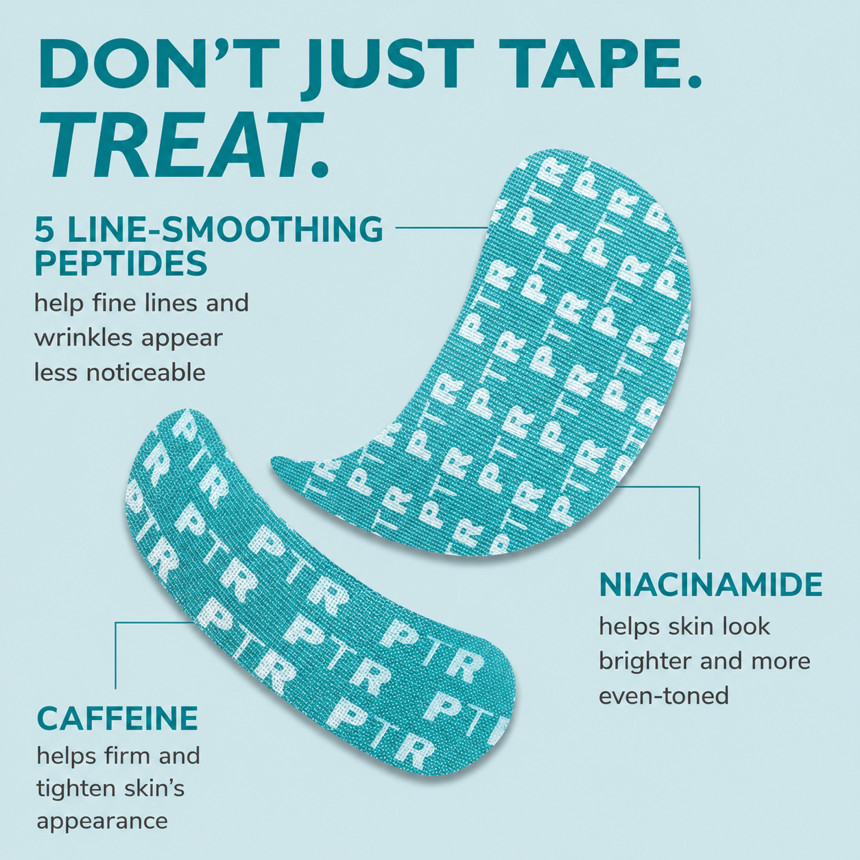 NeuraSkin™  Peptide Infused Face & Eye Tape