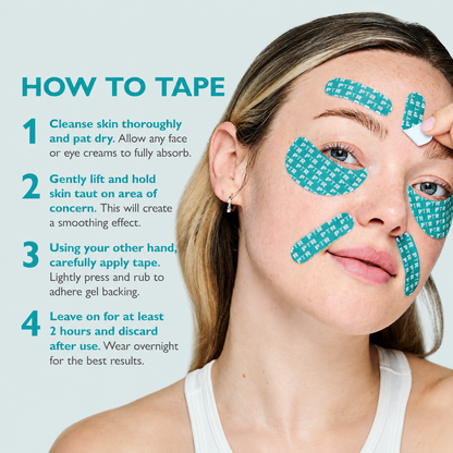 NeuraSkin™  Peptide Infused Face & Eye Tape