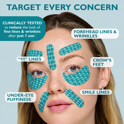 NeuraSkin™  Peptide Infused Face & Eye Tape